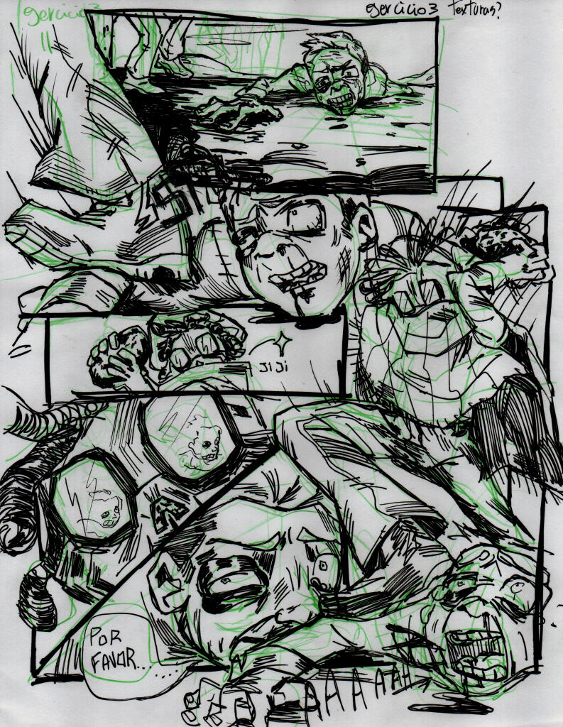 "Ji Ji" Técnica tiralinea