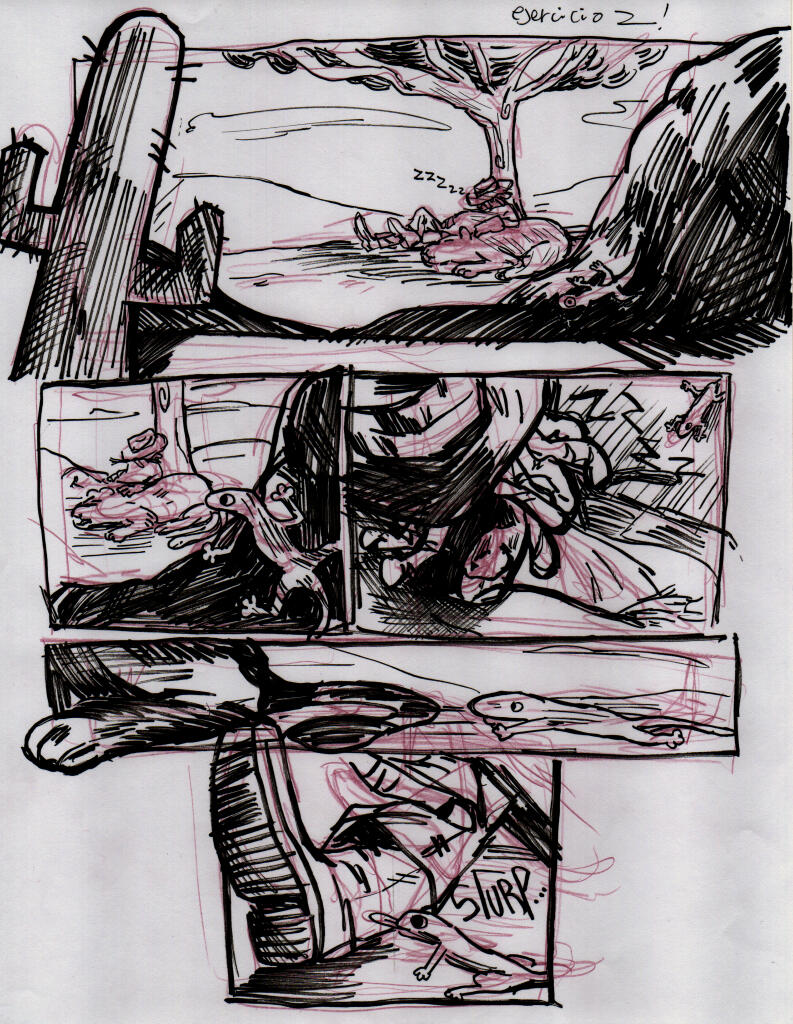 "Sin título" Técnica tiralinea